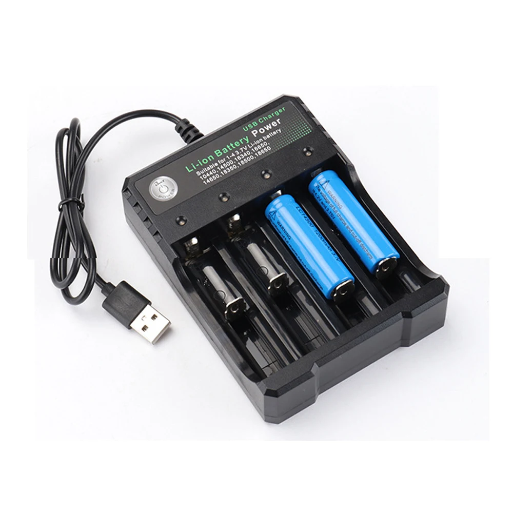 Умное зарядное устройство 3 7 В литий ионный аккумулятор 10440 14500 16340 16650 14650 18350 18650