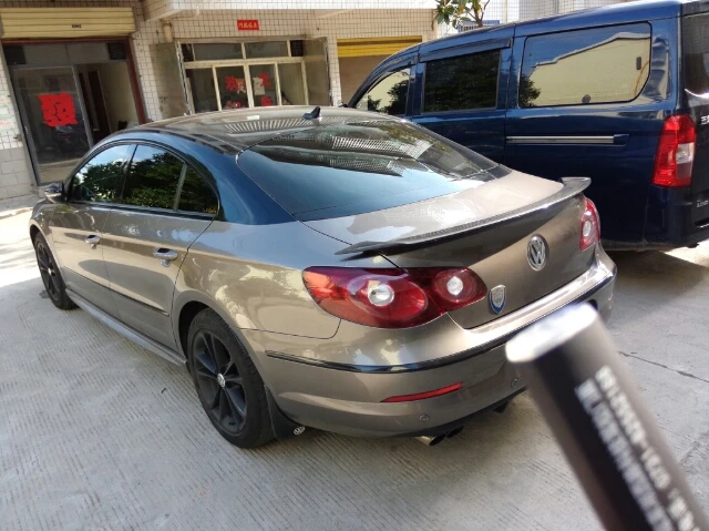 Passat CC FRP Праймер задний багажник спойлер крыло для Volkswagen VW 2010 2015|spoiler wing|trunk lip