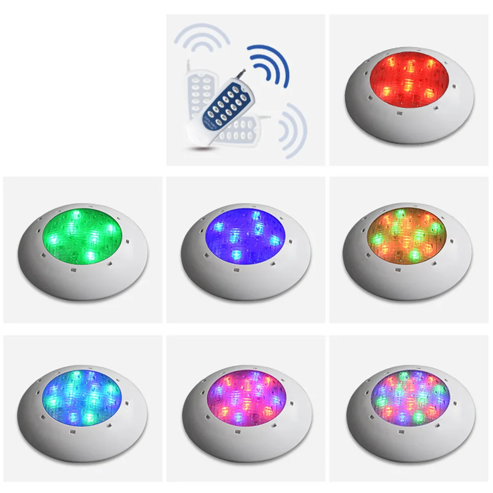 IP68 Водонепроницаемая светодиодсветодиодный лампа для дайвинга RGB подводный