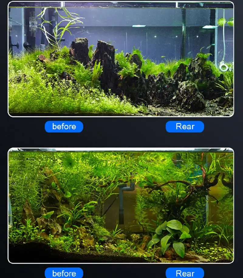 УФ стерилизатор для аквариума погружная лампа чистки пруда и бактерицидная