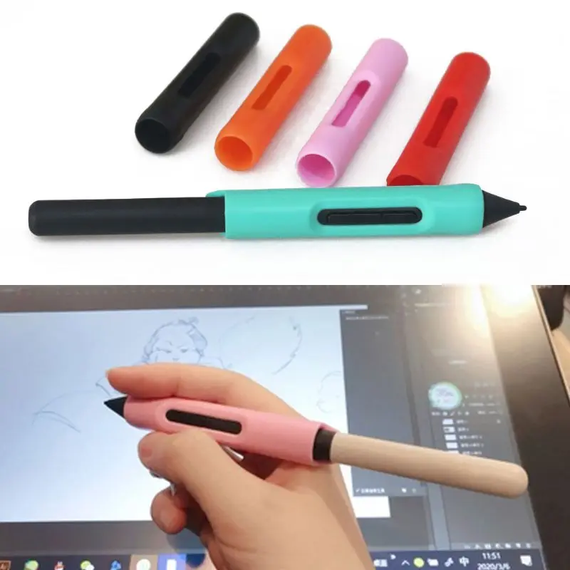 Ручка держатель Чехол гнездо Кепки Рукоятка для Wacom Стилусы планшетов Ctl472 Ctl672 LP 171