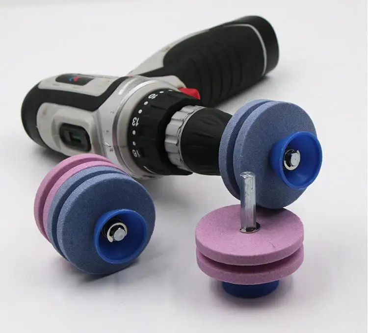 

Double-layer Lawnmower Sharpener Grinder For Lawn Mower Blade Grinding Wheel