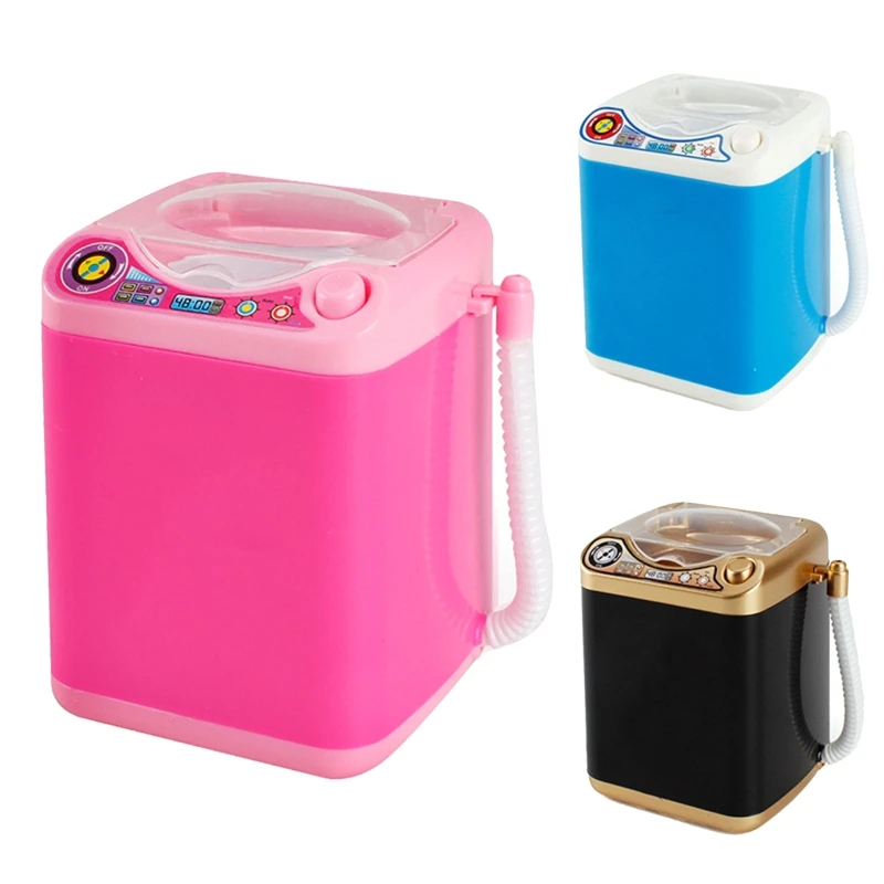 Automatic Mini Washing Machine Makeup Sponge Cleaner Make Up Powder Puff Cleaning Machine Makeup Sponge Clean Tool
