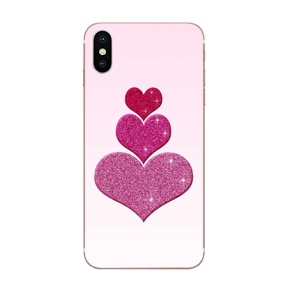 Красный розовый подстилка для влюбленных маленькое сердце чехол LG G2 G3 G4 G5 G6 G7 K4 K7 K8
