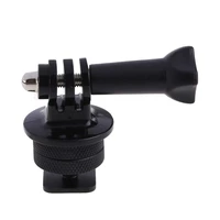 professional accessories 14 hot shoe adaptor with tripod mount adapter for camera gopro hero 1 2 3 3 new screwdriver