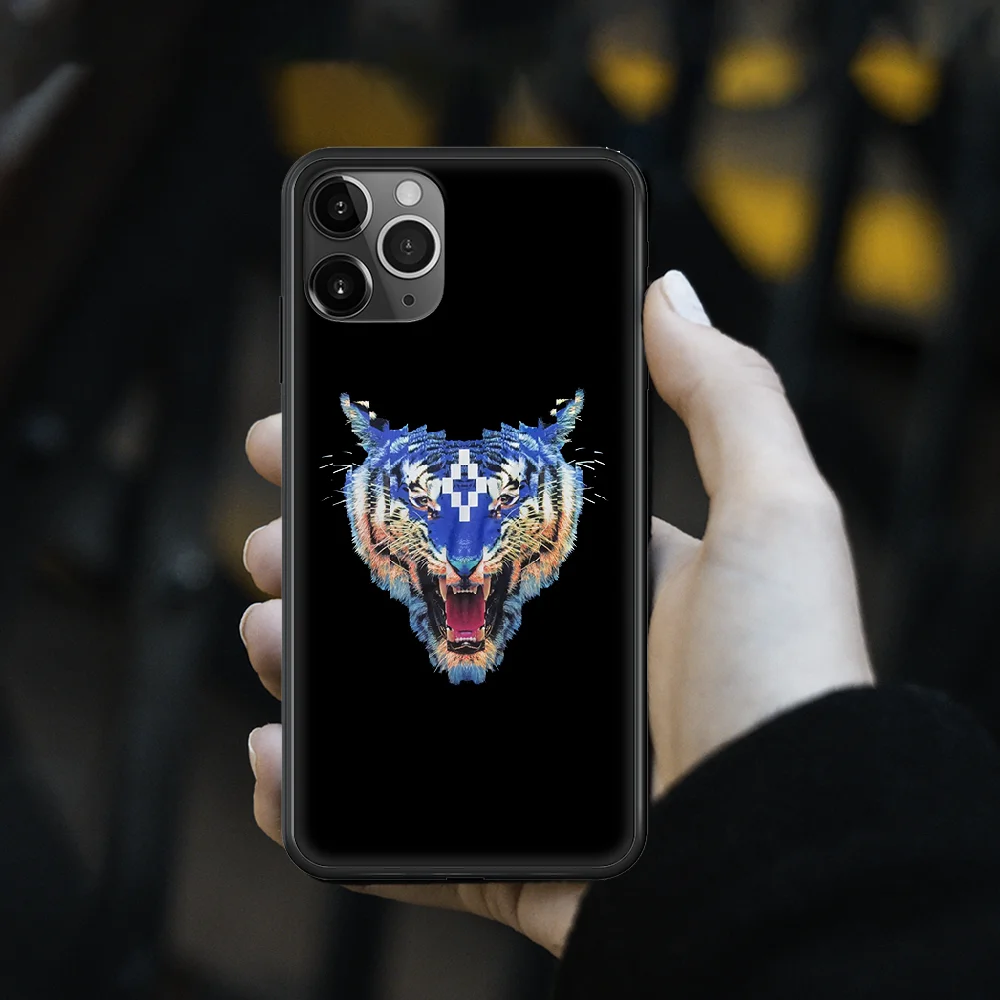 

Fashion pioneer Italian Brand Phone Case cover For iphone 6 6S 7 8 PLUS 12 mini X XR XS 11 PRO SE 2020 MAX black Funda Luxury