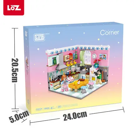 Строительные блоки LOZ toys Diamond всемирно известные фигуры строительные кирпичи