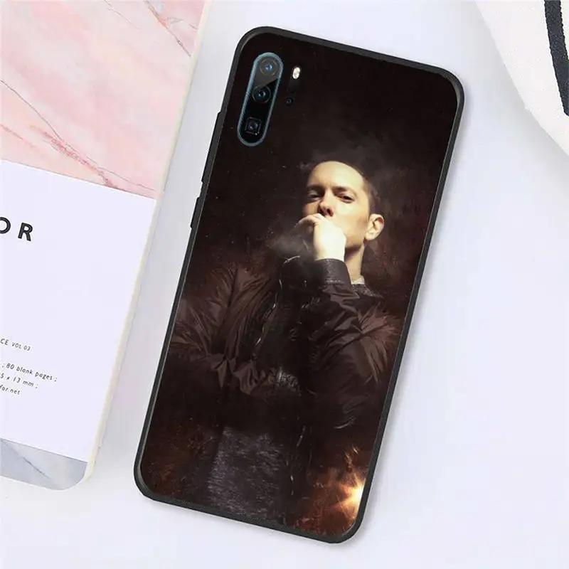 

Hip Hop Rapper Eminem rap Phone Case For Huawei honor Mate P 10 20 30 40 Pro 10i 9 10 20 8x Lite Y91C V17 6.38 6.44