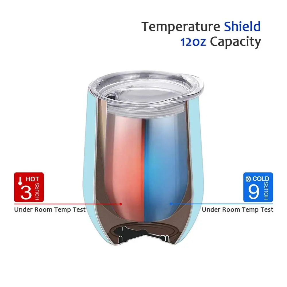 12Oz 4Colors Thermos Mug Coffee Tumber FDA Stainless Steel Tumbler Vaccum Thermo Insulated Cup With Lid For Home Office Party | Дом и сад