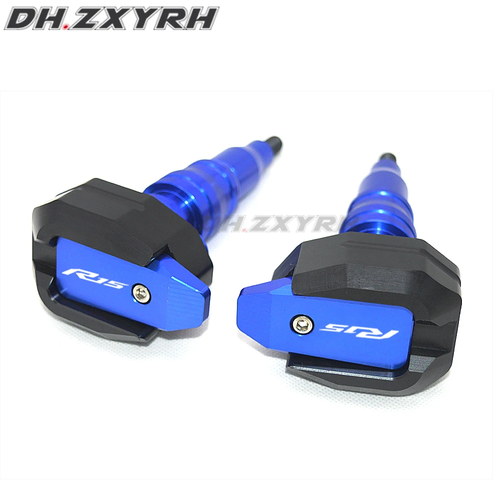 Motorcycle Accessories Aluminum Engine Guard Pad Frame Sliders Crash Protector for YAMAHA MT-15 R15 M-SLAZ 2015-2018 | Автомобили и