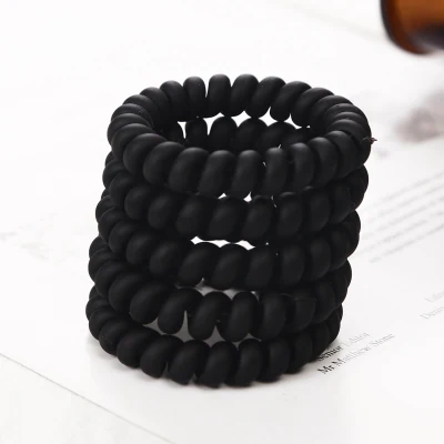 Для волос Резинки для волос Для волос повязка на голову заколки для волос резинки для волос резинки для волос прозрачные резинки для волос каникалоны резинки для плетения канекалоны ободок для волос opaski do wlosow - Цвет: Черный