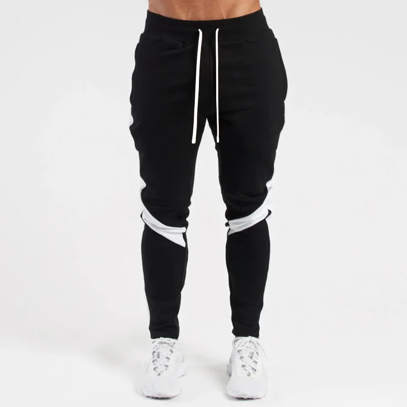 

Men Sport Fitness Training Pants Running Stripe Sweatpants Mens Straight Trousers Tracksuit Joggers Sportswear