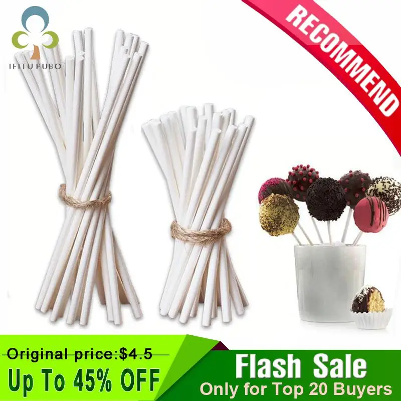 7 см/14 см палочки для леденцов из пищевой бумаги поп торта Lollypop Конфеты Шоколад