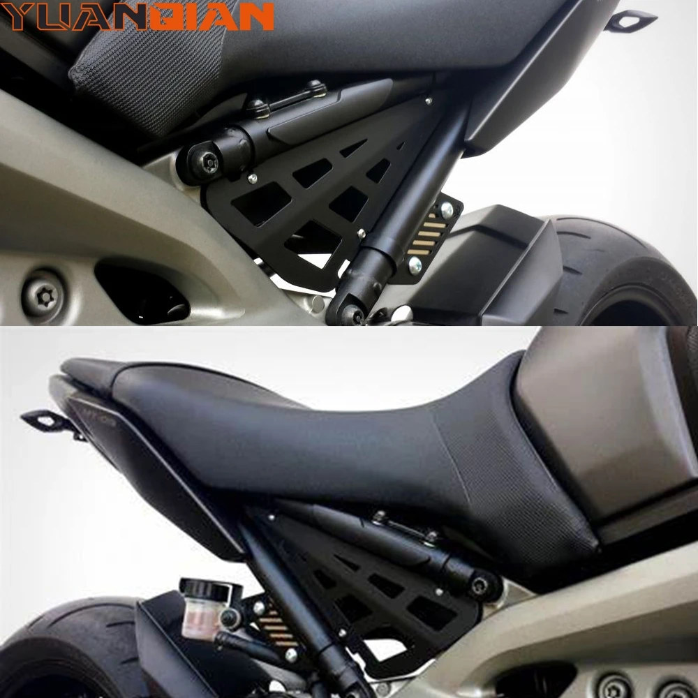 

Motorcycle Aluminum Frame Side Carters Guard Cover Hose clamps For YAMAHA MT-09 FZ09 XSR900 XSR 900 Abarth MT09 MT 09 FZ 09 2021