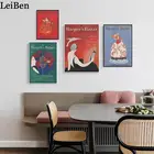 Винтажная абстрактная Обложка журнала Харпера Bazaar, Постер и печать на холсте, настенная живопись, современные картины для декора гостиной
