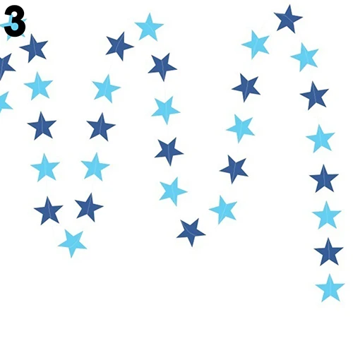 4M, яркие золотые, серебряные бумажные гирлянды, свадебные баннеры со звездами, вечерние баннеры для дома, настенные украшения, сувениры для детского душа