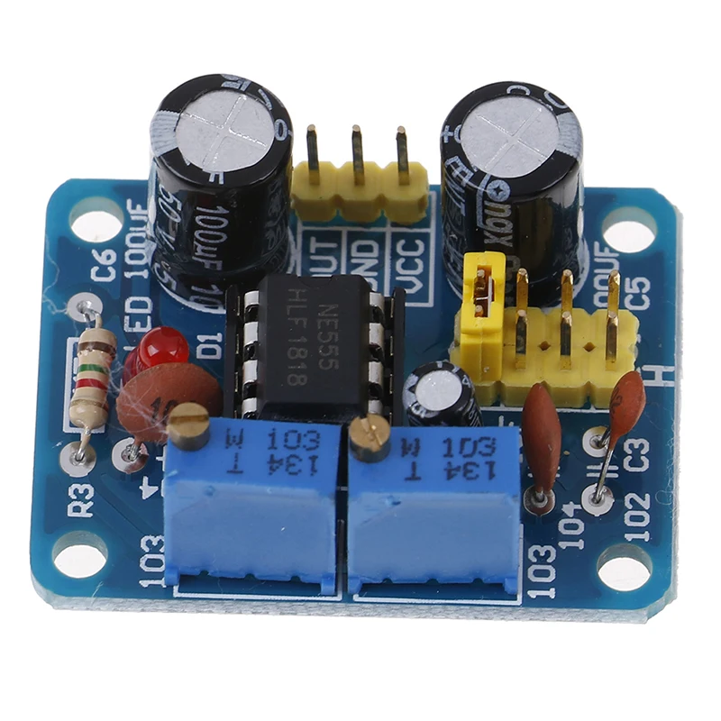 

Высококачественный рабочий цикл импульсной частоты NE555, регулируемый модуль, генератор прямоугольных сигналов, деталь инструмента