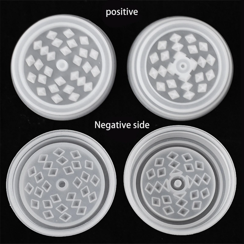 

DIY Stereo Ashtray Molds with Spice Grinder Molds Resin Casting Tray Molds Excellent Handmade Gift for Friends Family