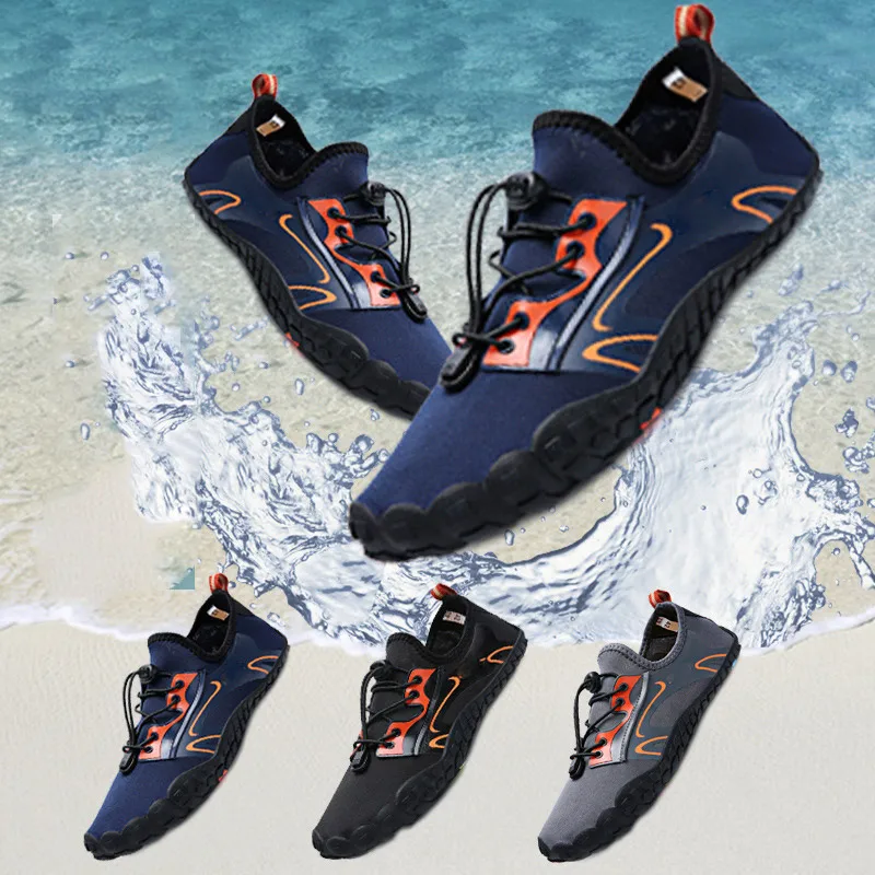 

Men Women Water Shoes Swim Shoes Beach Sports Quick Dry Barefoot for Boating Fishing Diving Surfing WHShopping