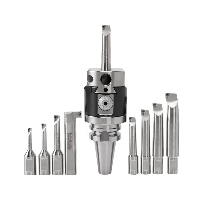 

quality NBH2084 2-280mm Boring Head System Holder +8pcs Boring Bar Boring rang 2-280mm Boring Tool Set