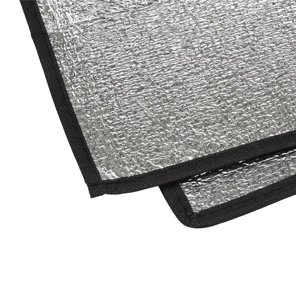 Наружный походный коврик двухсторонний алюминиевый фольга Коврик для влаги