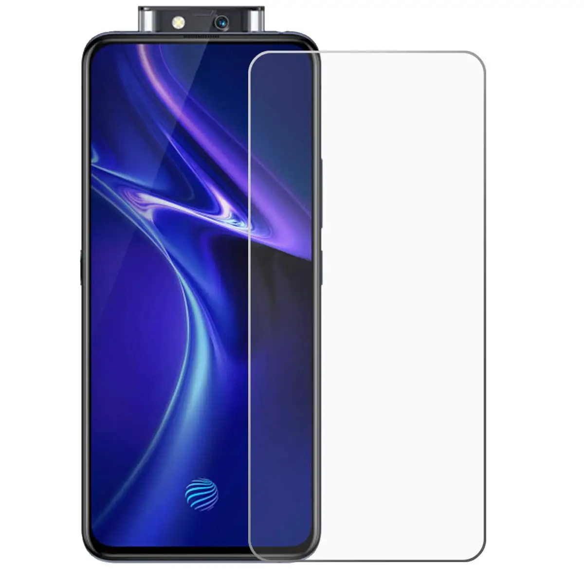 Закаленное стекло для Vivo X27 Pro 128 ГБ 256 ГБ стекло 9H 2.5D защитная пленка Взрывозащищенная прозрачная защита для ЖК-экрана телефона