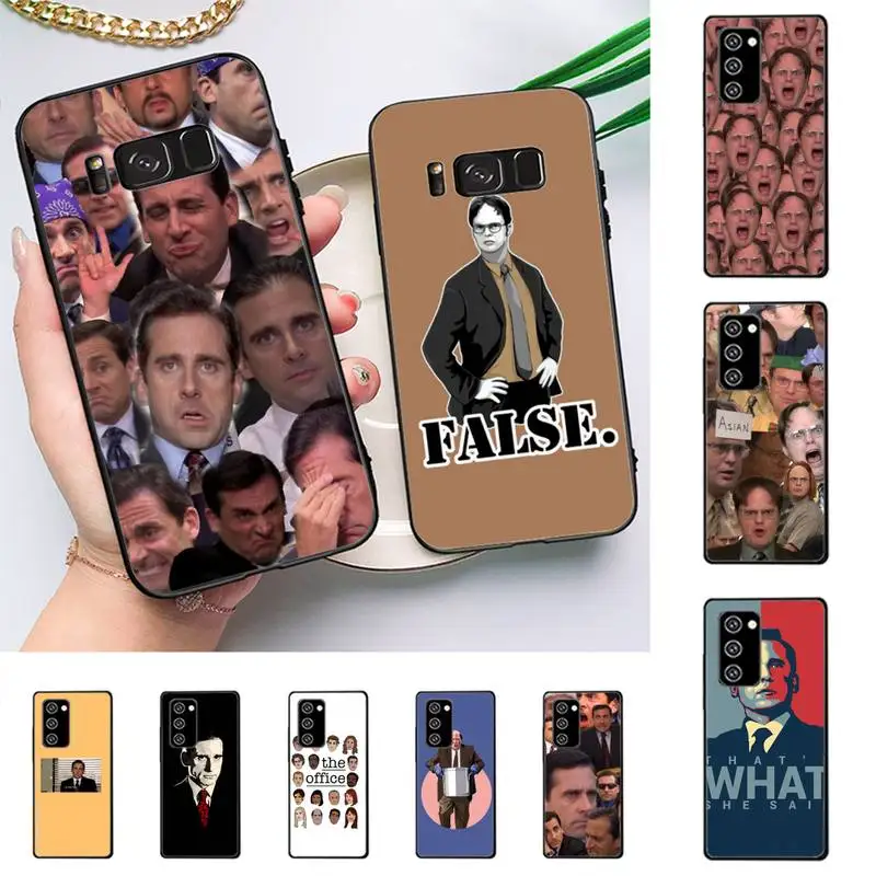 

The office tv show What She Said Phone Case For Samsung Galaxy Note10Pro Note20ultra cover for note20 note10lite M30S Back Coque