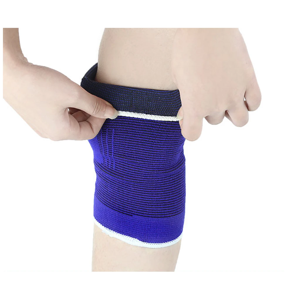 

1 Pair Knee Protective Cover Men Women Sport Fitness Knee Pads Support Protective Gear Basketball Volleyball Brace Protector