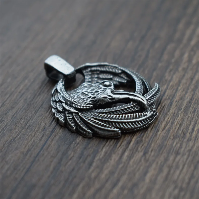 Винтажный кулон в виде крыла Викинга птицы вороны скандинавский амулет животные