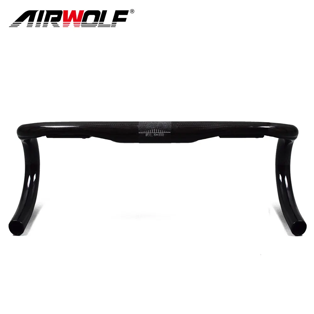 Полный T800 углеродный руль полностью из углеродного волокна для шоссейного