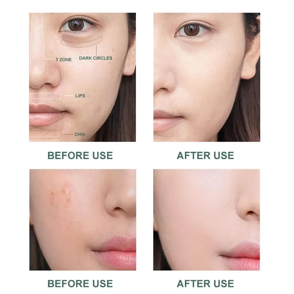 

Long Lasting Concealer Waterproof Eyeshadow Makeup Cream Easy Dark Circles Cover Oil Control Cosmetic Wear Moisturizer B2E5