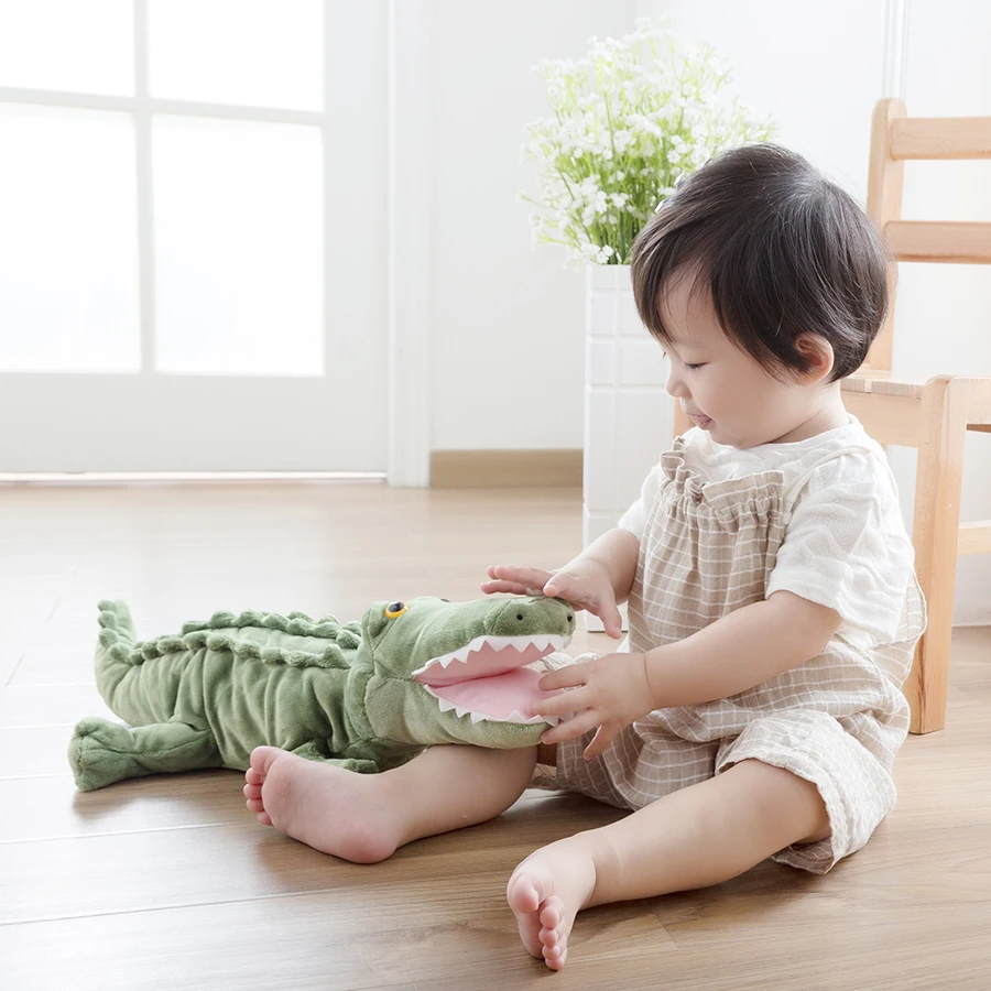 Мягкая плюшевая игрушка кукла-животное для детей водные чудеса Аллигатор 50 см |