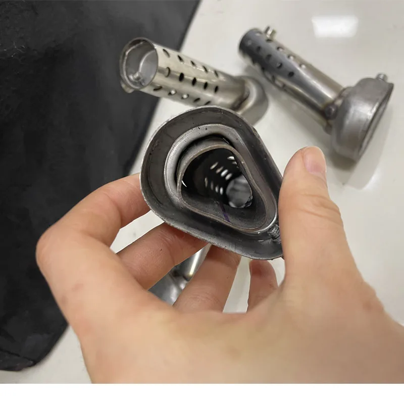 Глушитель выхлопной трубы мотоцикла 42/45/48 мм перегородка глушителя дБ