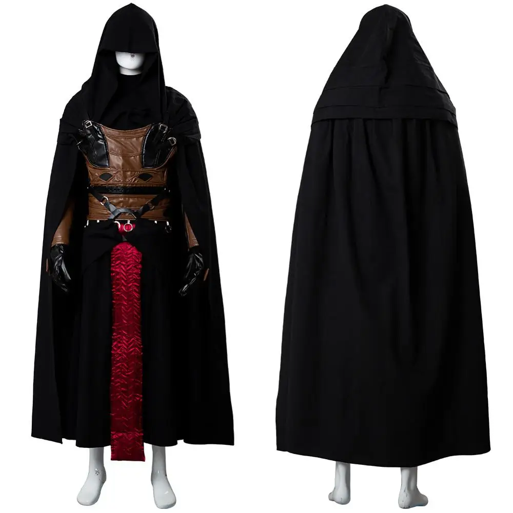 Darth Revan Cosplay Costume Adult Uniform Outfit Halloween Carnival Costume