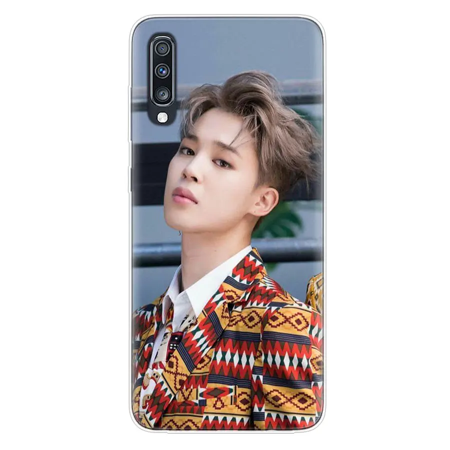 Kpop Park Ji Min JiMin чехол для Samsung Galaxy A51 A71 A50 A70 A20 A30 A40 A10 A20E J4 J6 A6 A8 A7 A9 2018 | Мобильные