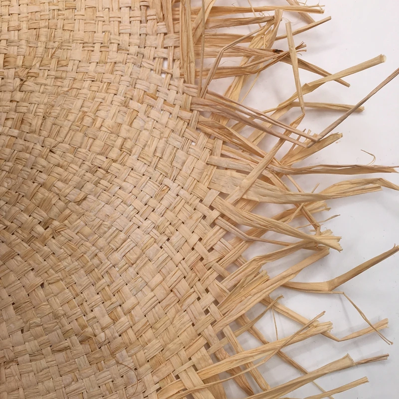 The new sun hat burrs thin section lafite grass is prevented bask in large straw hat brim gao tou2 flat hat for a holiday