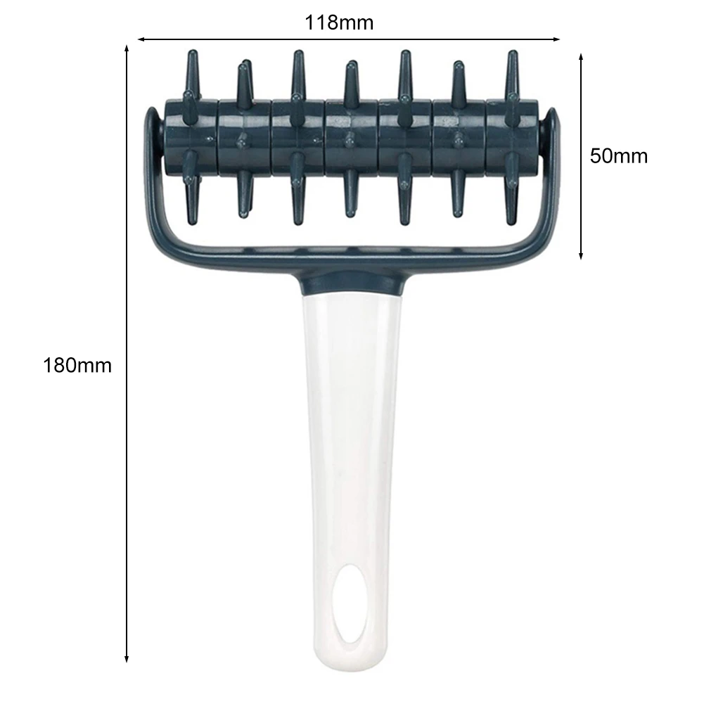 

Hole Punch Handheld Home Kitchen DIY Plastic Pizza Dough Roller Punch Pastry Pie Needle Wheels Bread Hole Punch