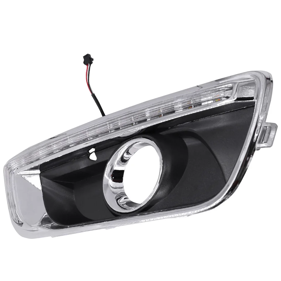 1 комплект светодиодный DRL с поворотник для Chevrolet Malibu 2011 2012 2013 дневного света дневные огни автомобиля