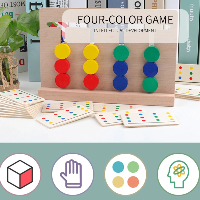 

Детский пазл, шахматы с памятью, логическое мышление, тренировка, координация рук и глаз, шахматы с четырьмя цветами, развитие мозга.