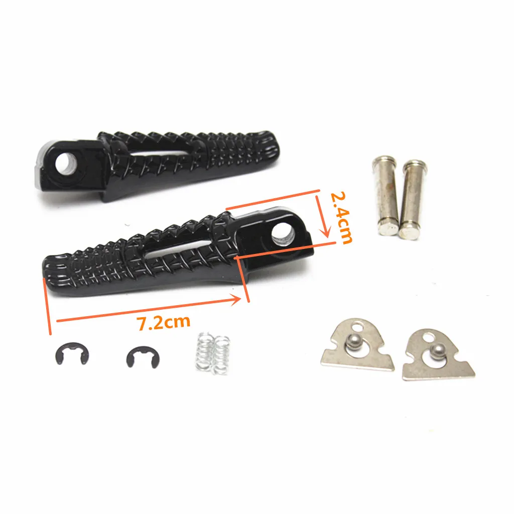 

Передняя Подножка для мотоцикла, 72 х24 мм, педали для Suzuki GSXR 600/750/1000, 2005-2014, B-KING, 2008-2013, аксессуары для мотоциклов