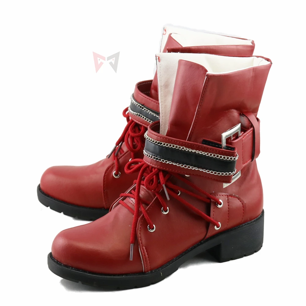 Сапоги для косплея финальной фантазии Tifa Lockhart обувь теплый костюм Ff7 девушек и