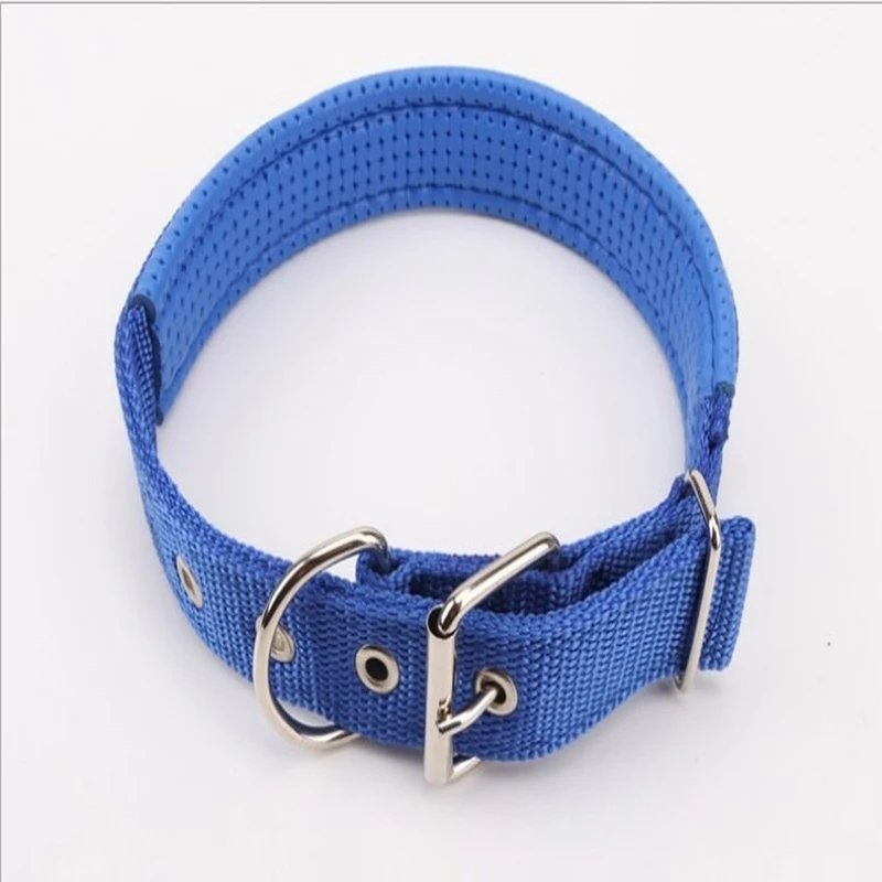 Немецкая овчарка ошейник для собак Мягкая кожа подкладка полипропиленовый