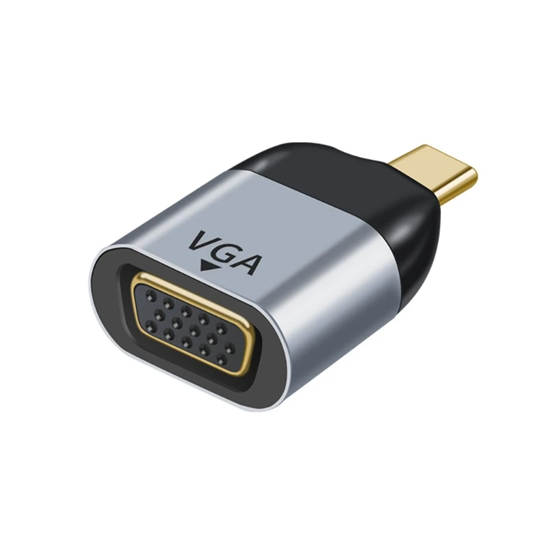 Переходник с Type-C папа на HDMI/Vga/DP/RJ45/mini DP -HD 4K 60 Гц для MacBook HDMI-совместимый адаптер USB-C