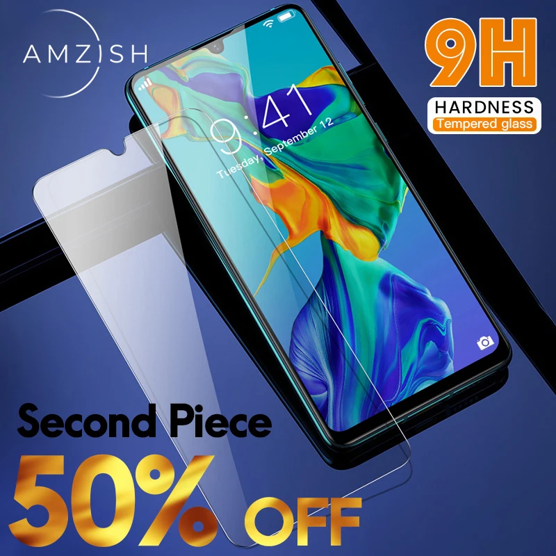 Защитное стекло amzish 9H для Huawei P20 Lite P30 Mate 20 P10 Pro P Smart 2019 защита экрана|Защитные