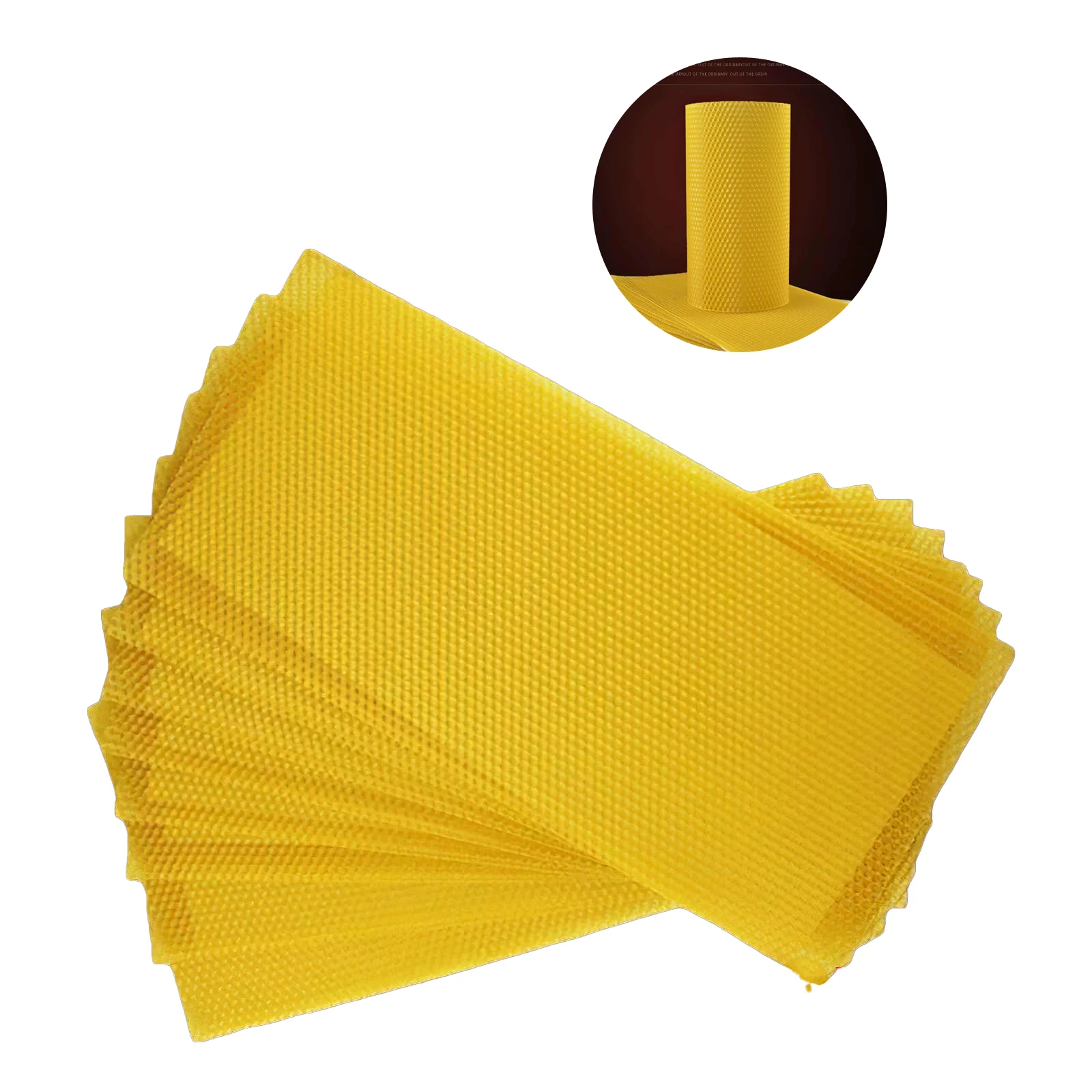 10 шт. листы из пчелиного воска с сотовой текстурой | Дом и сад