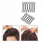 Женские невидимые заколки для волос, 2 шт., аксессуары для волос, заколки для волос, черные заколки для волос, украшения для волос, заколки для волос, черные заколки для волос, устройство для пучка