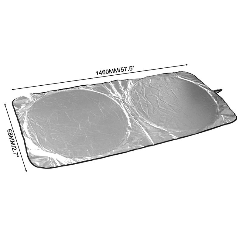 

Sun Proof Heat Insulation Sunshade For Car Front Gear,foldable Blocker Sunshades Front Sun Blind Car Accessories Car Sunshade
