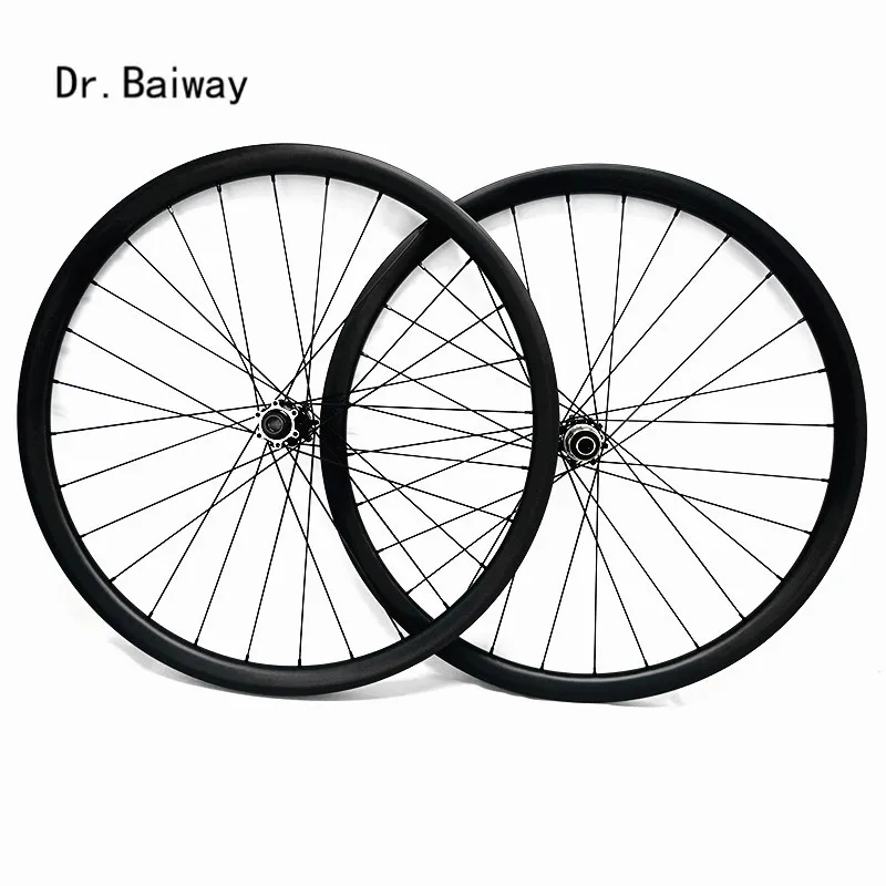 29er mtb Велосипедное колесо XC углеродное 30*22 мм ассиметричное бескамерное FASTace DA206