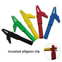 battery test clip 32a current alligator clip for banana plug 4mm multimeter pen cable probes crocodile clip automobile probes