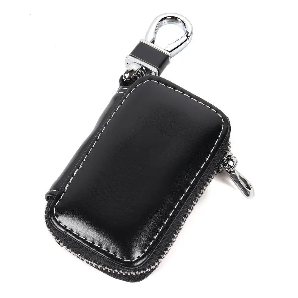 Кожаный Автомобильный Чехол для ключа дистанционного управления чехол сумка